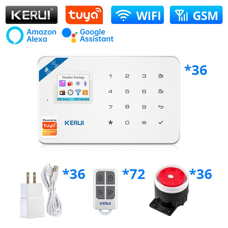KERUI-W181  GSM 溸 ý, Ȩ Tuya Ʈ ..